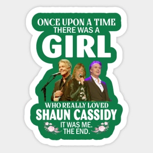 Once upon a Time Who really lover Girl Sticker